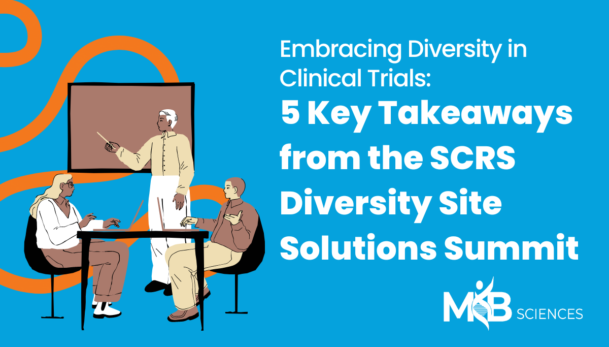 Embracing Diversity in Clinical Trials: 5 Key Takeaways from the SCRS Diversity Site Solutions Summit